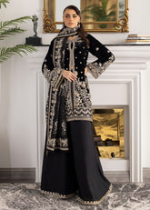 La More Unstitched 3 Piece Festive Formals Collection'2024-Midnight Lush